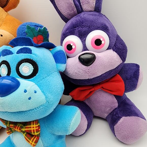 FNAF Fazbear Bonnie Freddy Frostbear Plush Lot Stuffed Animal Five Nights Funko - Picture 3 of 12